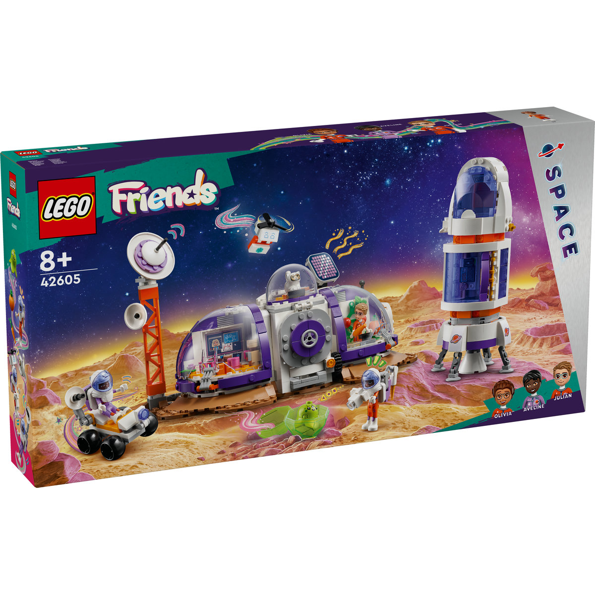 Lego Friends - Baza spatiala si racheta pe Marte (42605) | LEGO - 1 | YEO