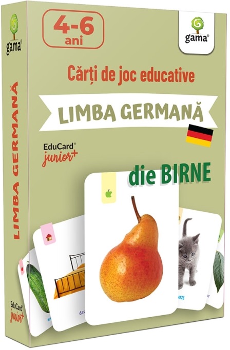 Carti de joc educative - Limba germana |