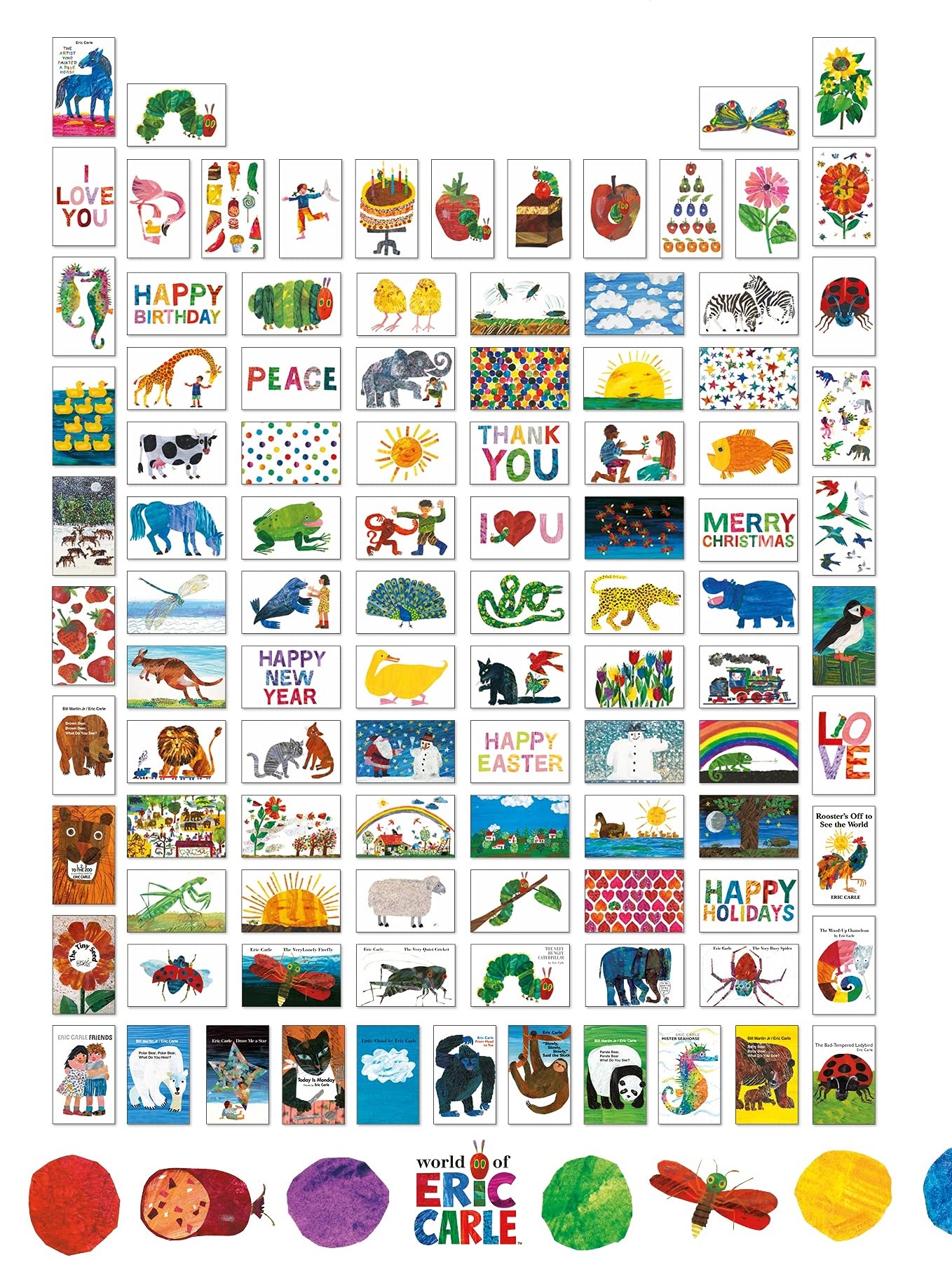 Eric Carle: 100 Postcards - mai multe modele | Penguin Books Ltd - 1 | YEO