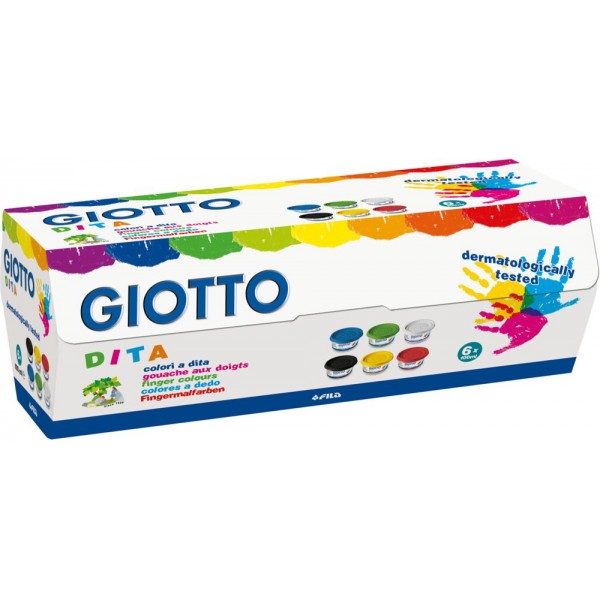 Set acuarele - Pictura cu degetele | Giotto - 3 | YEO