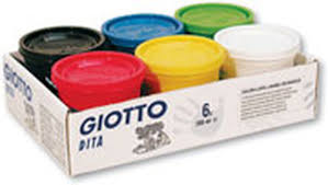 Set acuarele - Pictura cu degetele | Giotto - 2 | YEO