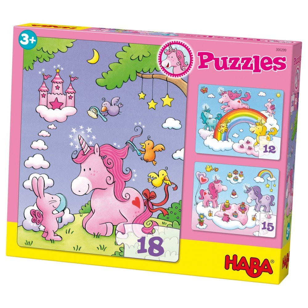 Puzzles - Unicorn Glitterluck | Haba
