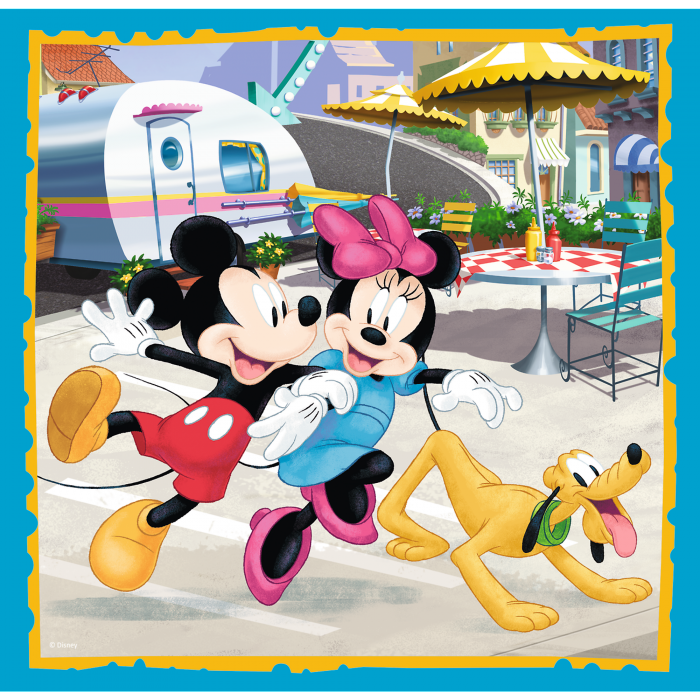 Puzzle 3in1 - Mickey Mouse si prietenii | Trefl - 3