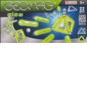 Joc Geomag Kids Glow Panels 22 piese | Geomag