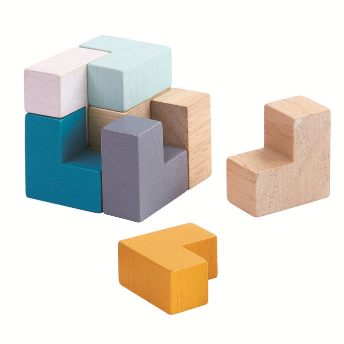 Puzzle 3D - Cube | Plan Toys
