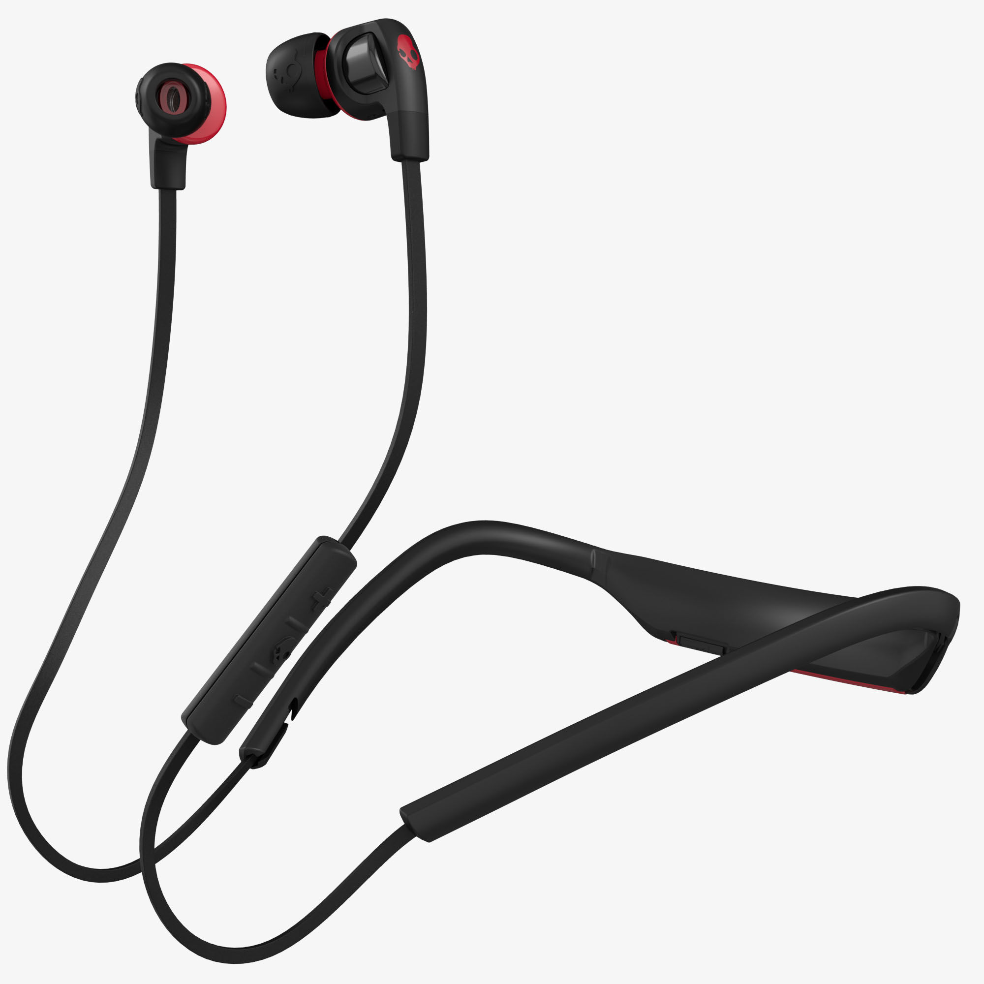 Casti Skullcandy Smokin Buds 2 Wireless - Black / Red | Skullcandy - 3 | YEO