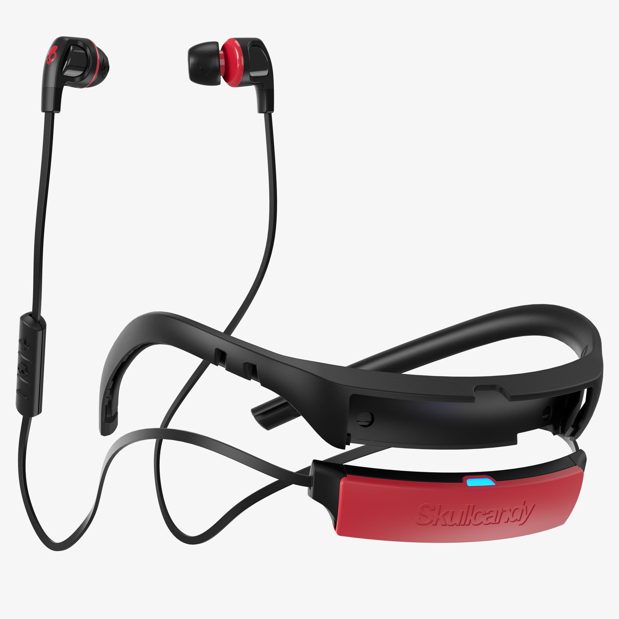 Casti Skullcandy Smokin Buds 2 Wireless - Black / Red | Skullcandy - 1 | YEO