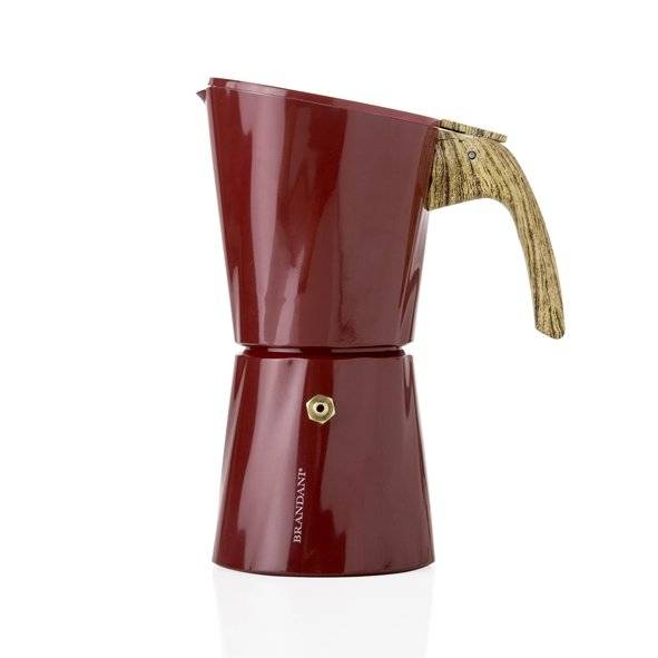 Cafetiera - Tower Vintage Magenta 4 cup | Brandani