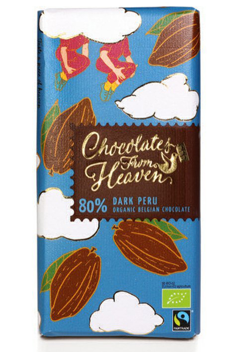 Ciocolata neagra - Chocolate from Heaven. Peru Bio | Chocolates from Heaven
