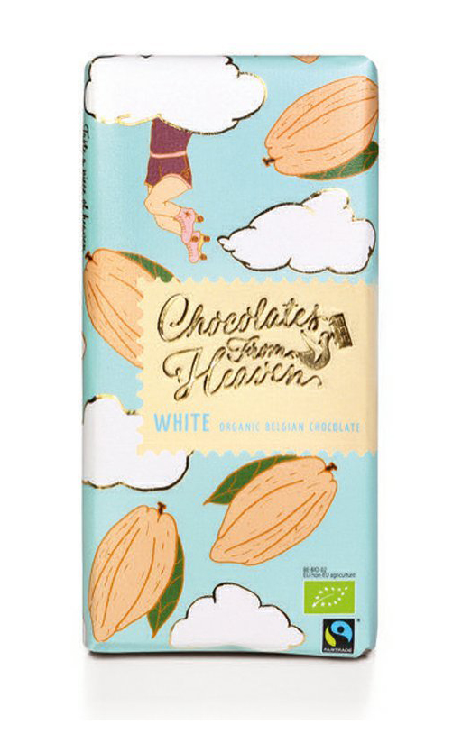 Ciocolata alba - Chocolates from Heaven - Bio | Chocolates from Heaven