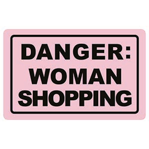 Suport card cu protectie antifrauda - Moneyguard - Woman shopping | Chic mic