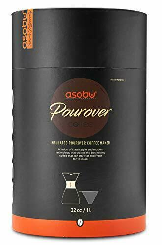 Cafetiera Asobu - Pour Over Burgundy / Black | AD-N-ART - 1 | YEO