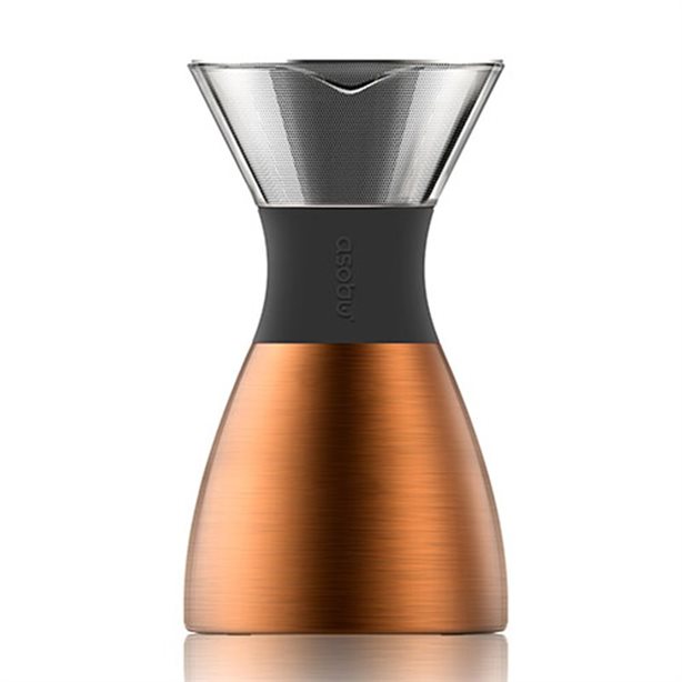 Cafetiera Asobu - Pour Over Copper/ Black | AD-N-ART