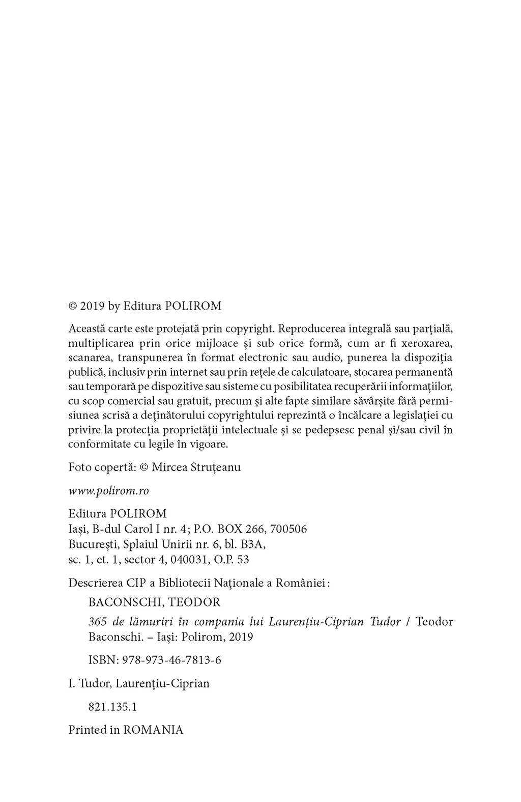 365 de lamuriri in compania lui Laurentiu-Ciprian Tudor | Teodor Baconschi, Laurentiu-Ciprian Tudor - 1 | YEO