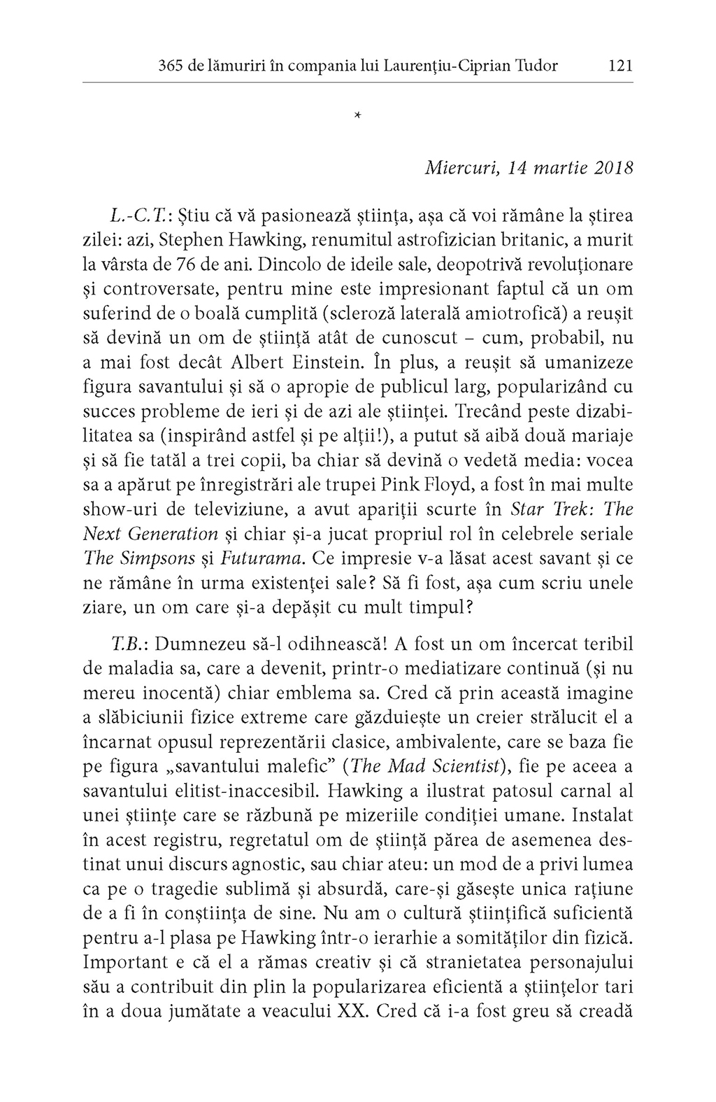 365 de lamuriri in compania lui Laurentiu-Ciprian Tudor | Teodor Baconschi, Laurentiu-Ciprian Tudor - 3 | YEO