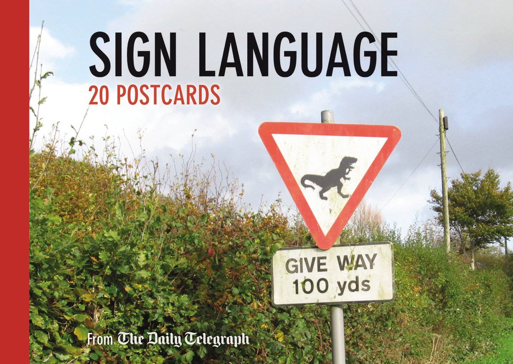 Daily Telegraph Sign Language Postcard Book | Frances Lincoln