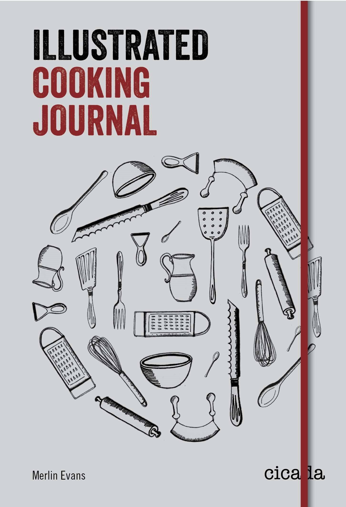 Jurnal - Illustrated Cooking Journal | Cicada Books Limited