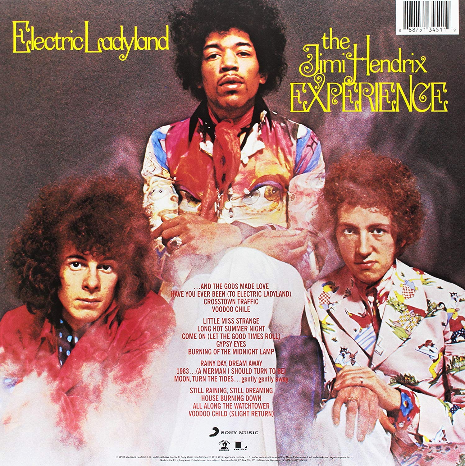 Electric Ladyland Vinyl | The Jimi Hendrix Experience - 1 | YEO