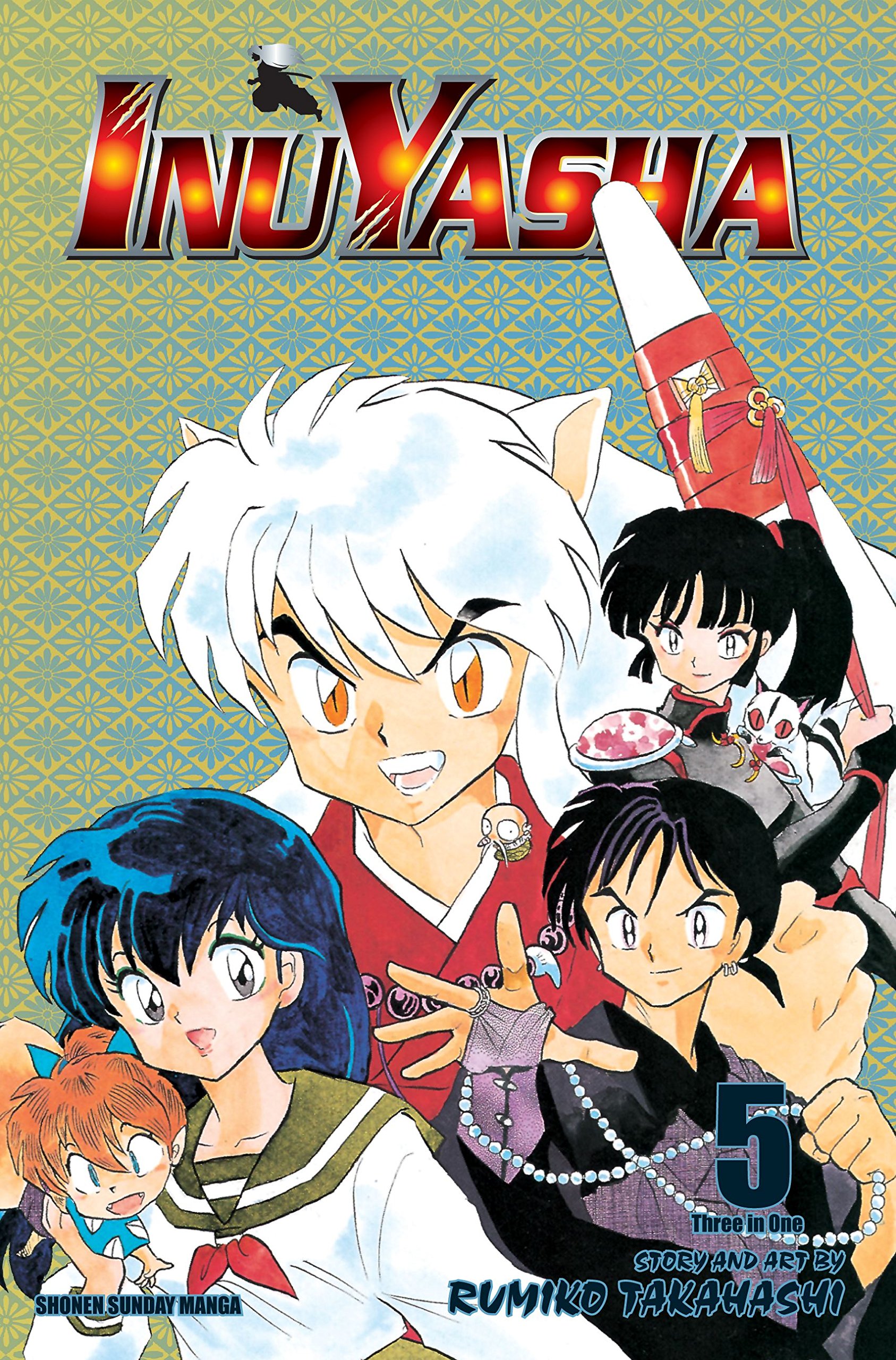 Inuyasha (3-in-1 Edition) - Volume 5 | Rumiko Takahashi