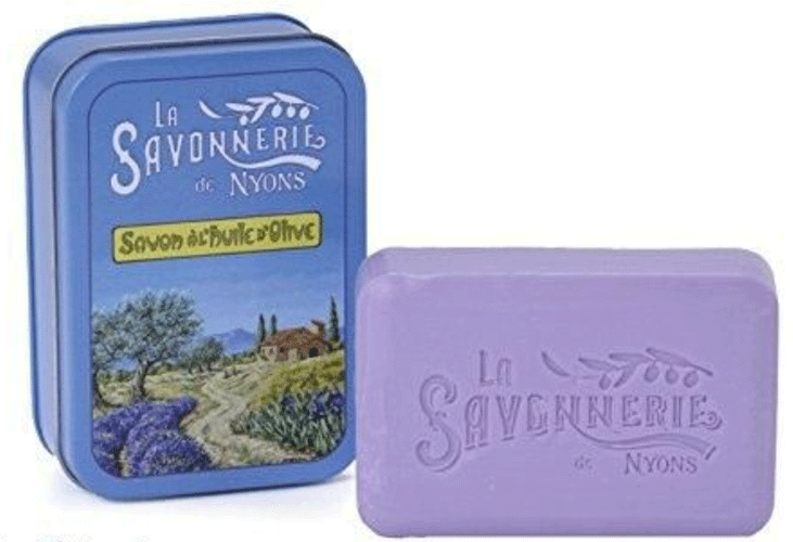 Sapun in cutie metalica, 200 g - Paysage Provence | La Savonnerie de Nyons