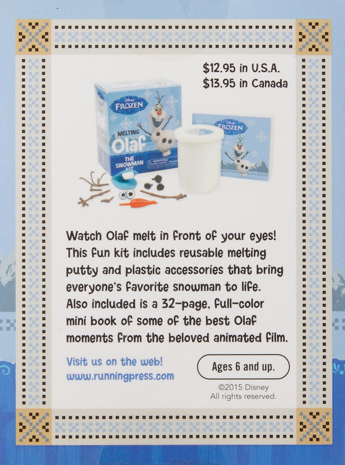 Melting Olaf the Snowman Kit | - 2 | YEO