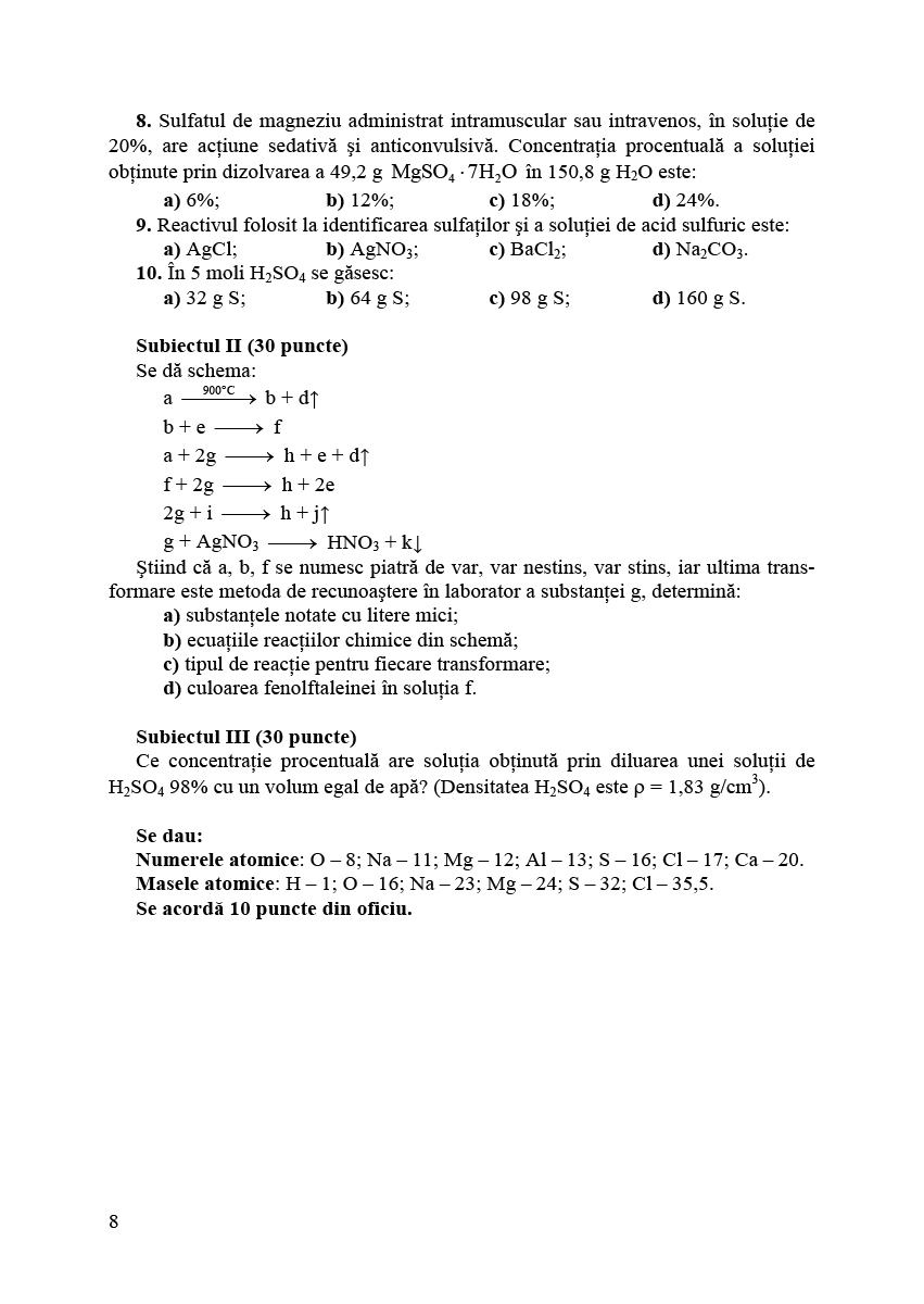 Chimie. Olimpiade si concursuri. Clasele a VII-a, a VIII-a, si a IX-a | Luminita Irinel Doicin, Silvia Girtan, Mihai Girtan, Adriana Anghel - 4 | YEO