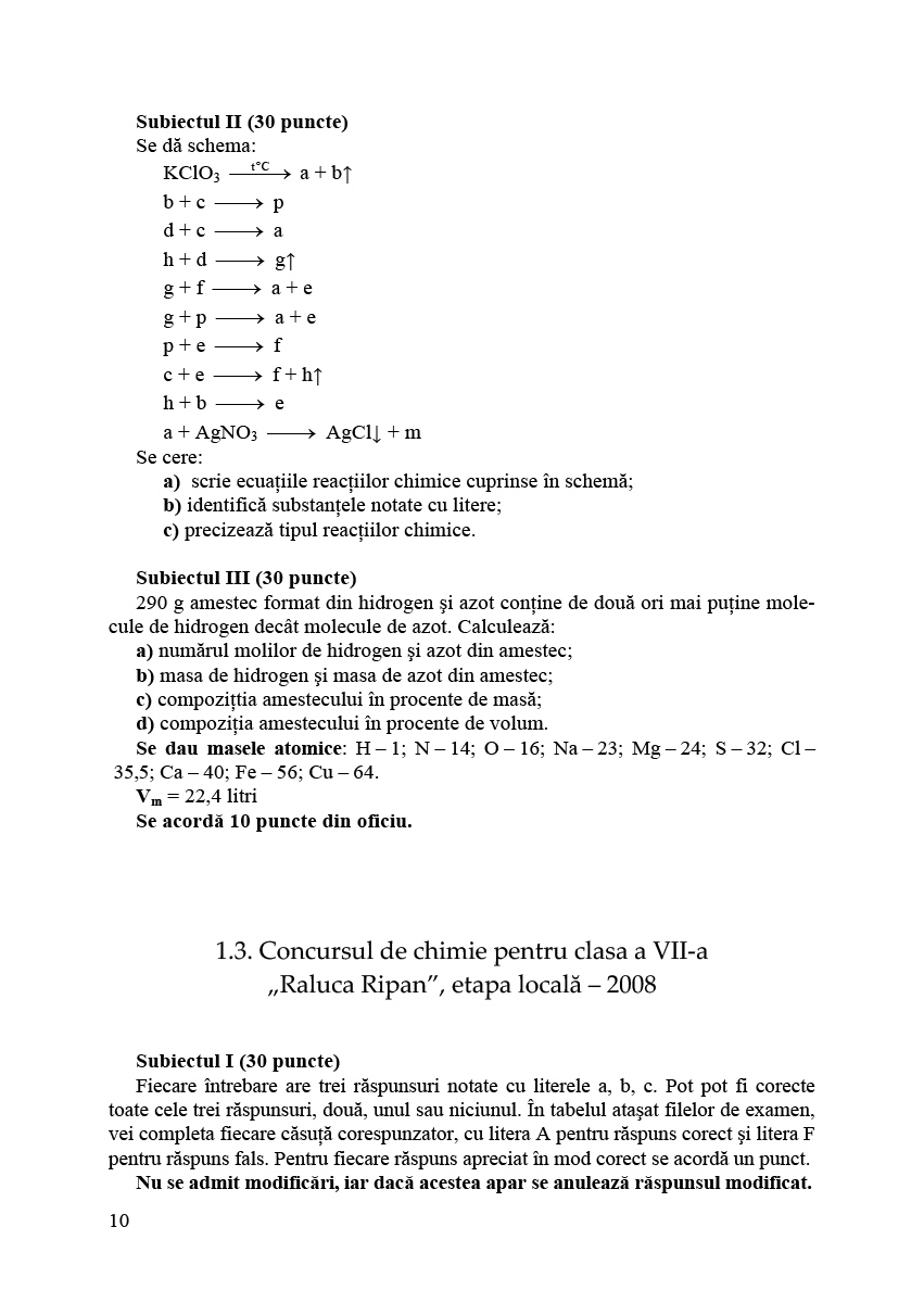 Chimie. Olimpiade si concursuri. Clasele a VII-a, a VIII-a, si a IX-a | Luminita Irinel Doicin, Silvia Girtan, Mihai Girtan, Adriana Anghel - 6 | YEO