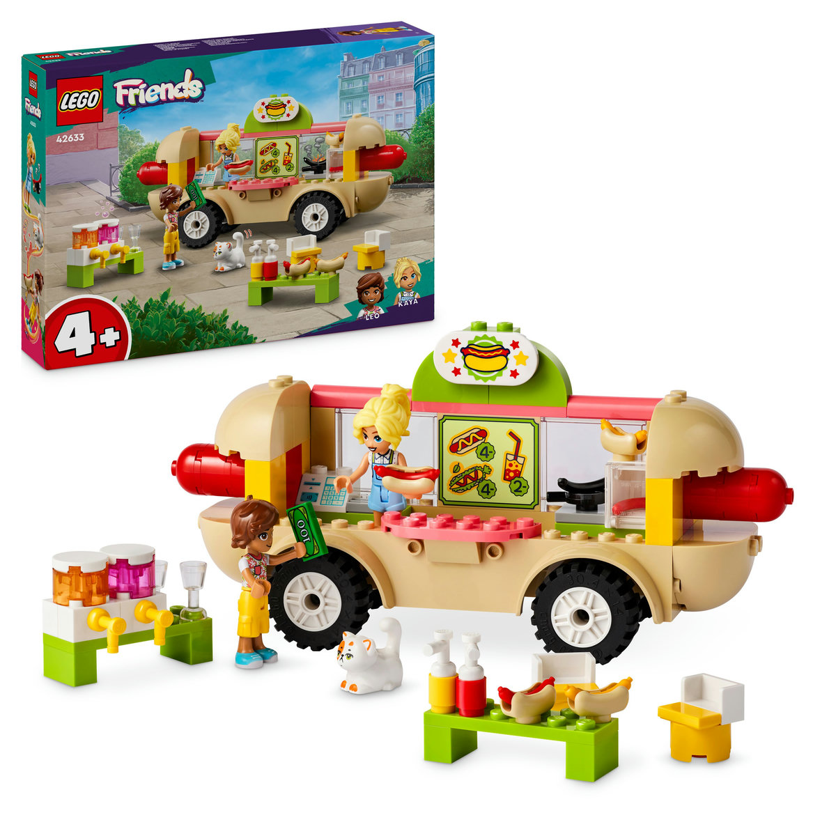 LEGO Friends - Toneta cu hotdogi (42633) | LEGO