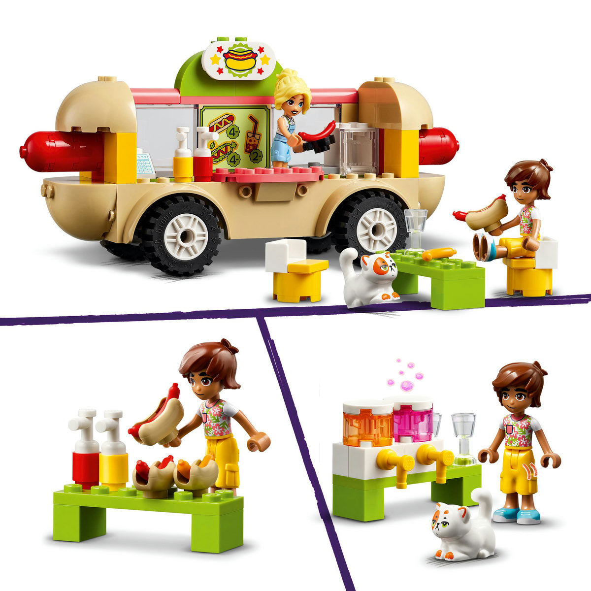 LEGO Friends - Toneta cu hotdogi (42633) | LEGO - 2 | YEO