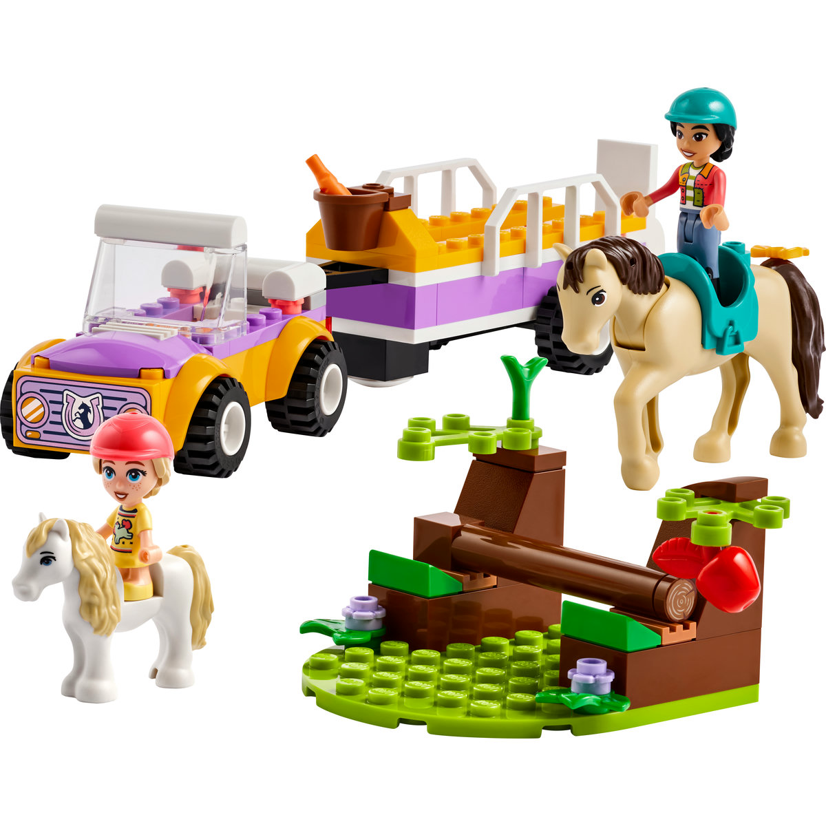 LEGO Friends - Remorca cu ponei si cal (42634) | LEGO - 1 | YEO