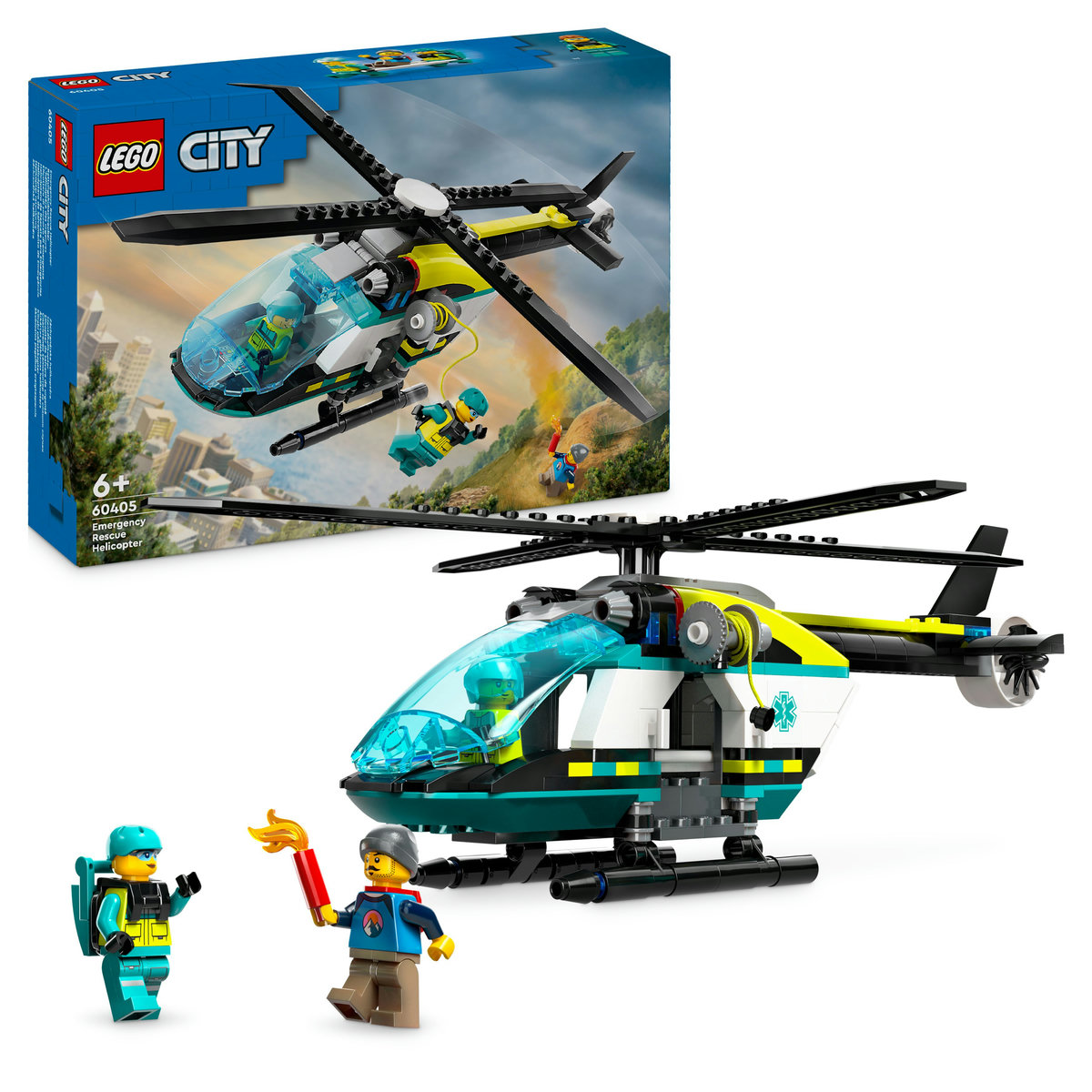 LEGO City - Elicopter de salvare (60405) | LEGO