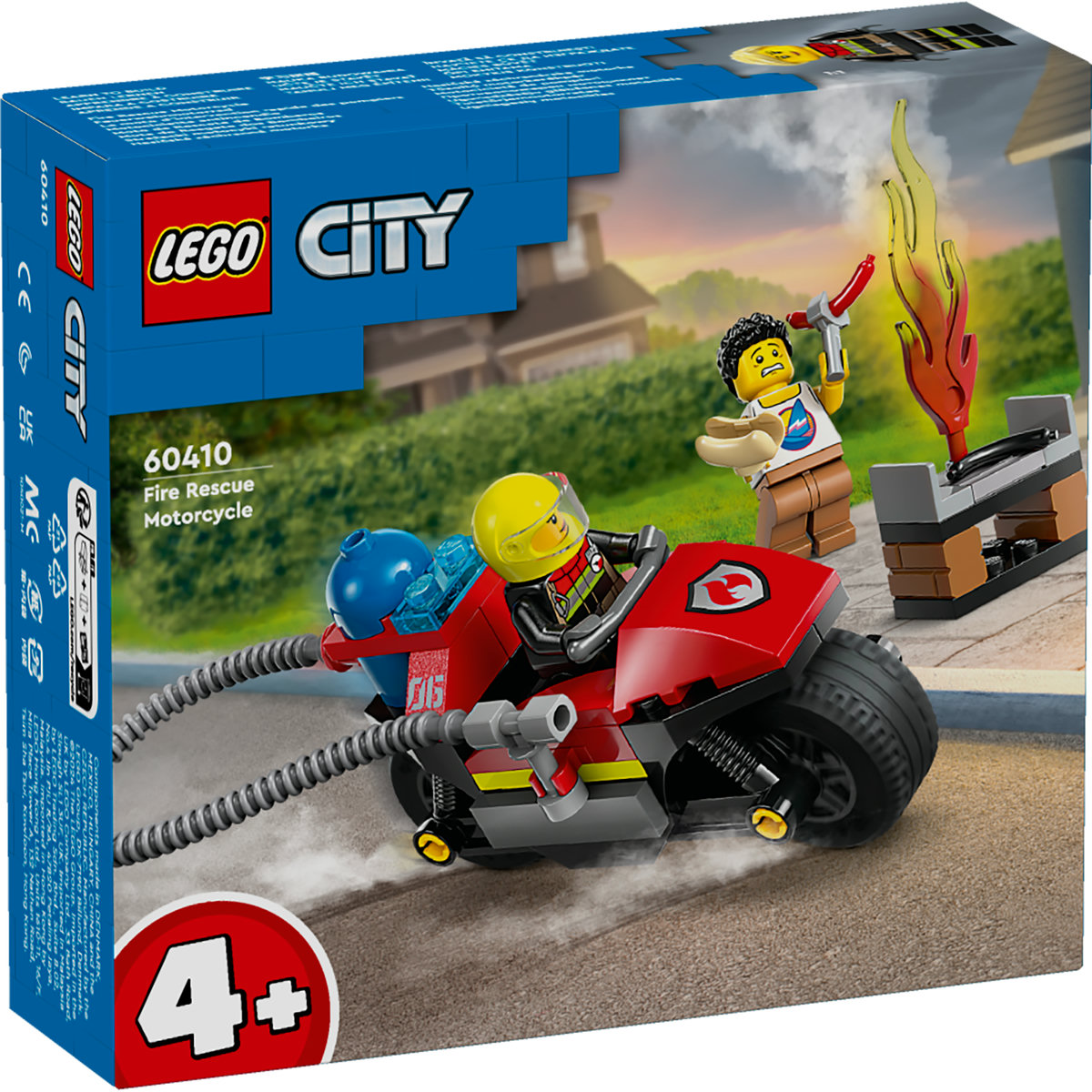 LEGO City - Motocicleta de pompieri (60410) | LEGO - 3 | YEO