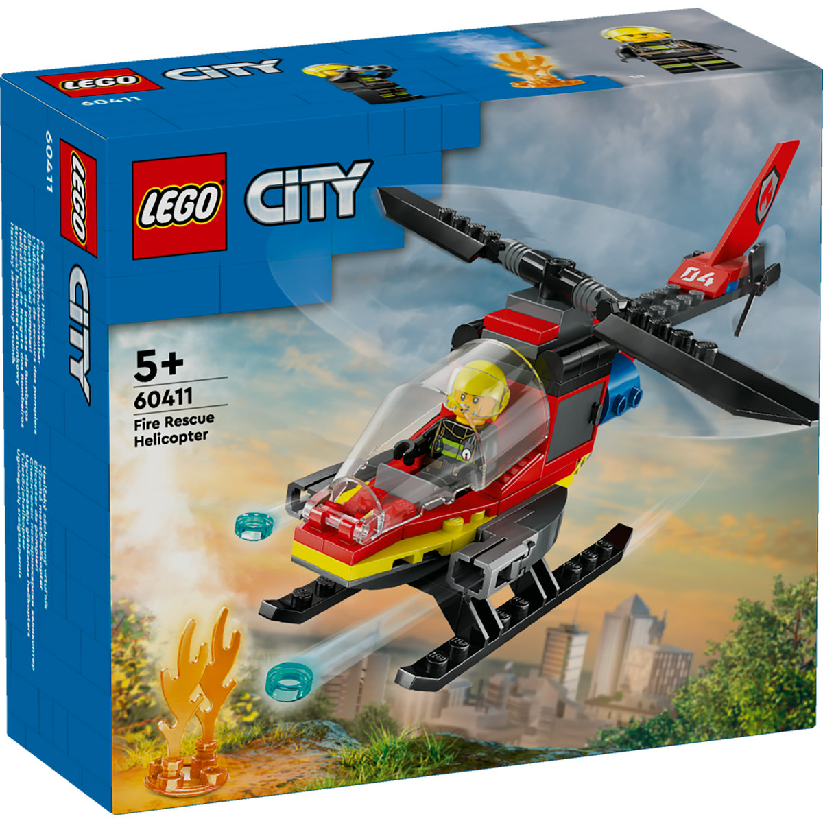 LEGO City - Elicopter de pompieri (60411) | LEGO - 2 | YEO