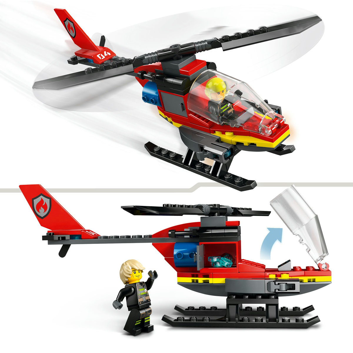 LEGO City - Elicopter de pompieri (60411) | LEGO - 1 | YEO