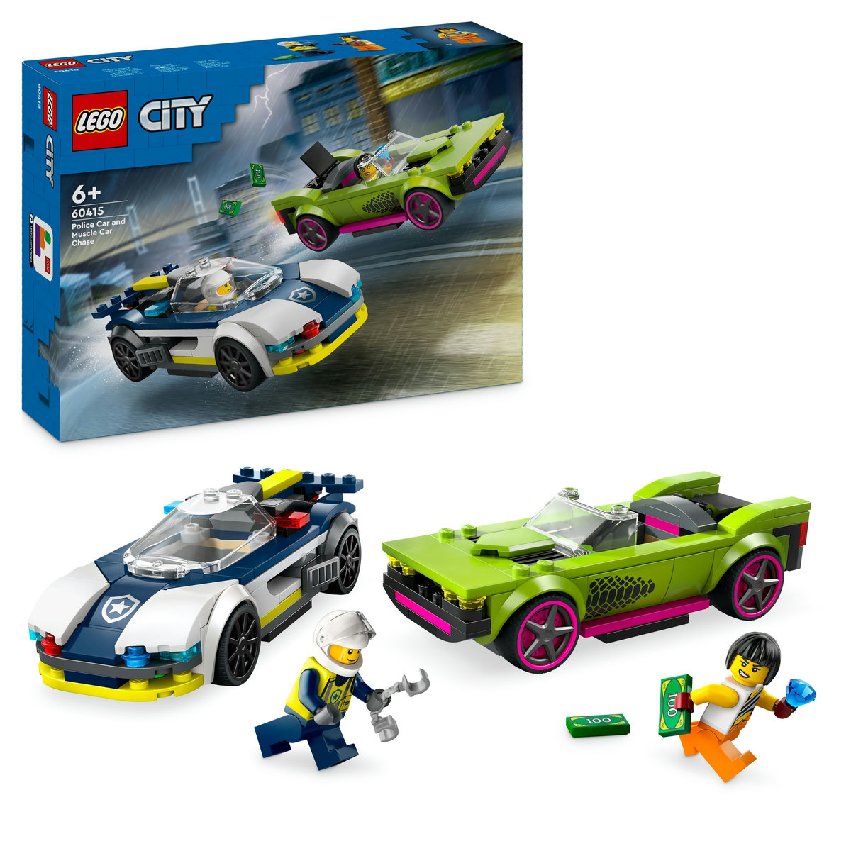 LEGO City - Masina de politie (60415) | LEGO