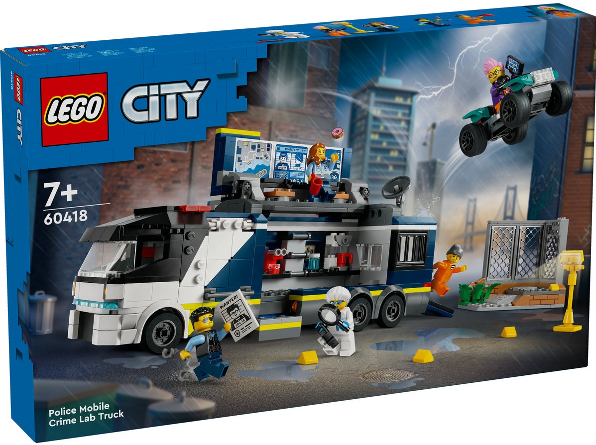 LEGO City - Laborator mobil de criminalistica (60418)