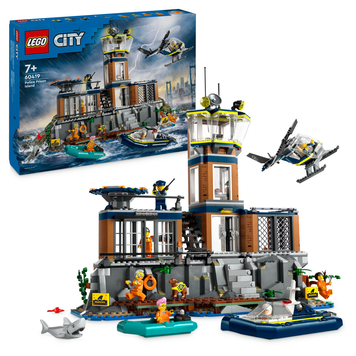 LEGO City - Insula-inchisoare (60419) | LEGO