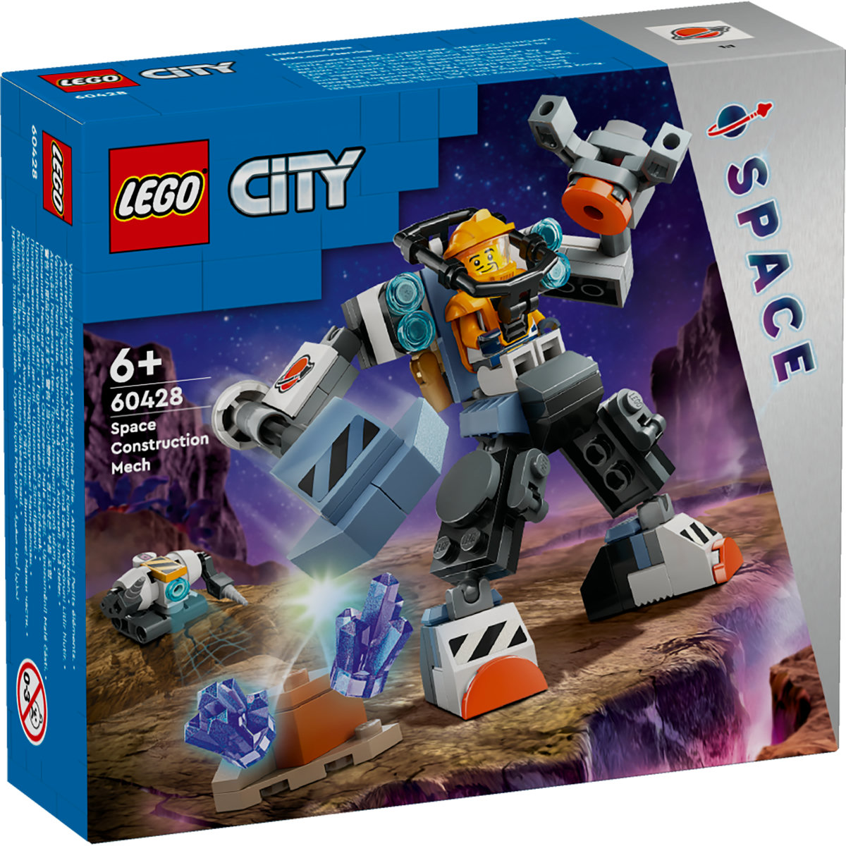 LEGO City - Robot spatial de constructii (60428) | LEGO - 3 | YEO