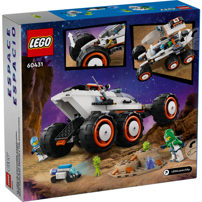 LEGO City - Rover de explorare si viata extraterestra (60431)