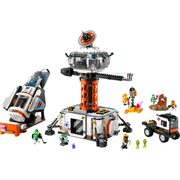 LEGO City - Baza spatiala si platforma de lansare a rachetei (60434) | LEGO - 8 | YEO