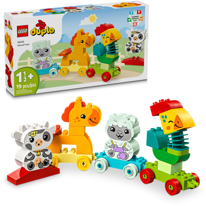 LEGO Duplo - Tren cu animale (10412) | LEGO - 1 | YEO