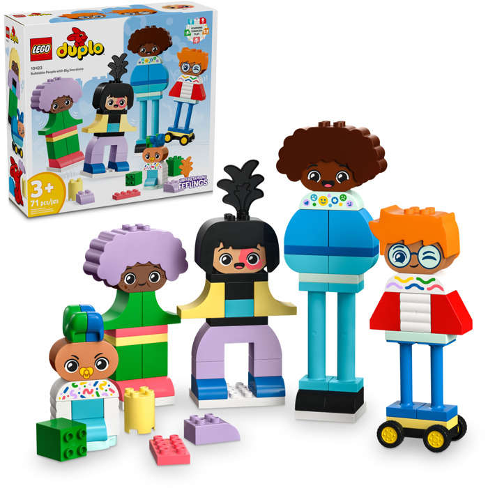 LEGO Duplo - Oameni cu emotii mari (10423) | LEGO