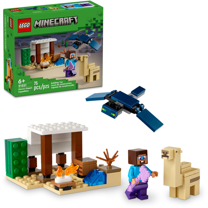 LEGO Minecraft - Expeditia lui Steve in desert (21251)