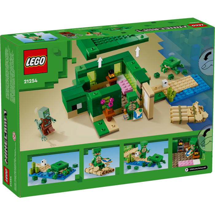 LEGO Minecraft - Casa de pe plaja testoaselor (21254)