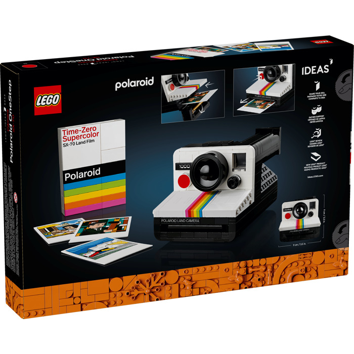Lego Ideas - Camera Foto Polaroid Onestep Sx-70 (21345) | Lego