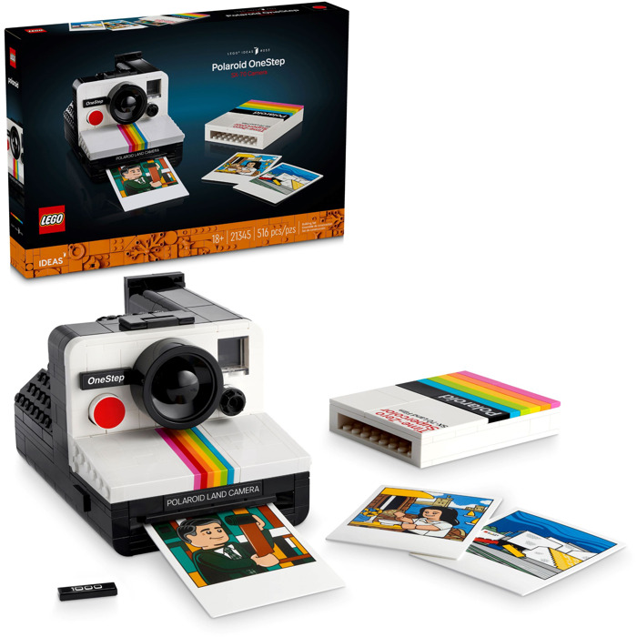 LEGO Ideas - Camera foto Polaroid OneStep SX-70 (21345) | LEGO - 4 | YEO