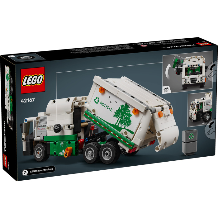 LEGO Technic - Camion de gunoi Mack LR Electric (42167) | LEGO - 7 | YEO