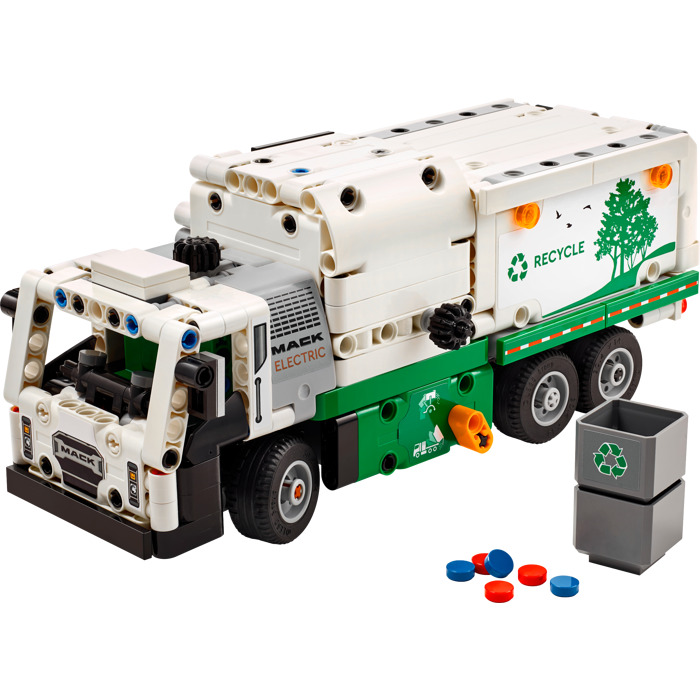 LEGO Technic - Camion de gunoi Mack LR Electric (42167) | LEGO - 3 | YEO