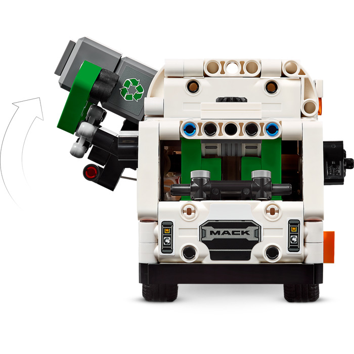 LEGO Technic - Camion de gunoi Mack LR Electric (42167) | LEGO - 6 | YEO