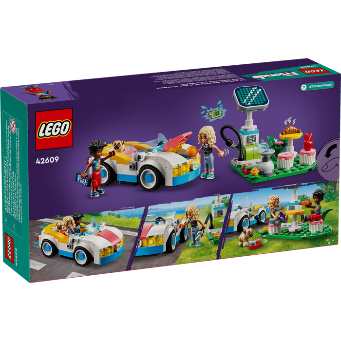 LEGO Friends - Masina electrica si statie de incarcat (42609) | LEGO